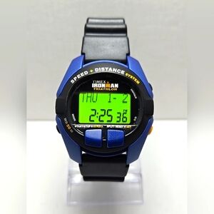 Mens Timex Ironman Triathlon Speed & Distance Watch  50 Lap Indiglo New Battery